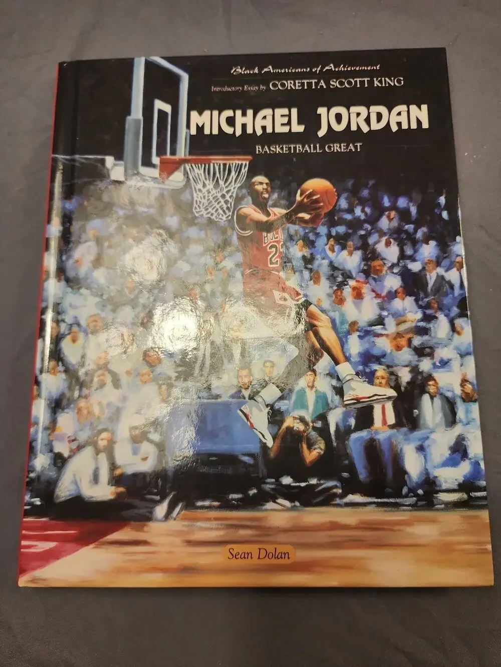 Michael Jordan (Black Americans of Achievement) Basketball Great Book Sean Dolan